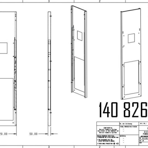 140826772 - DISTANCE PROFILE 50 COMPL.. EINF. POWDER. SK700 OR 05